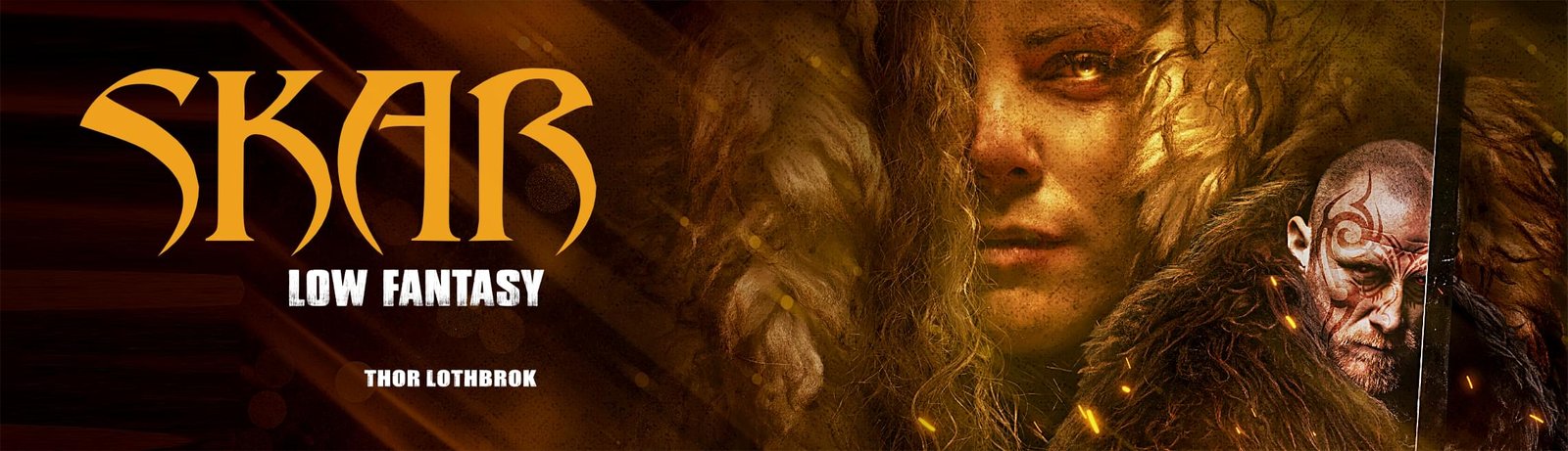 Skar Banner von SF und Fantasy Autor Thor Lothbrok